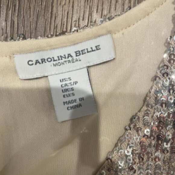 Sequin T-Shirt Dress - S - Picture 2 of 2